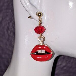 Hot Lips Earrings